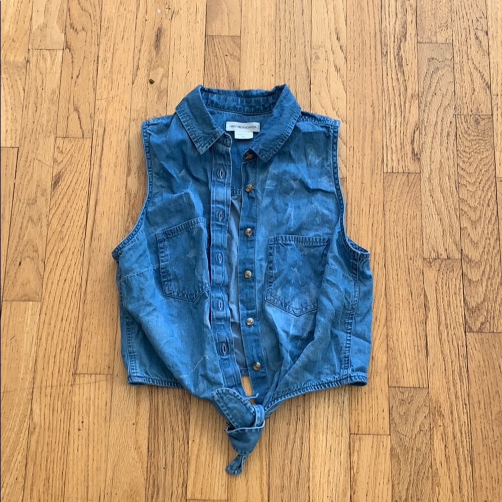 Denim shirt